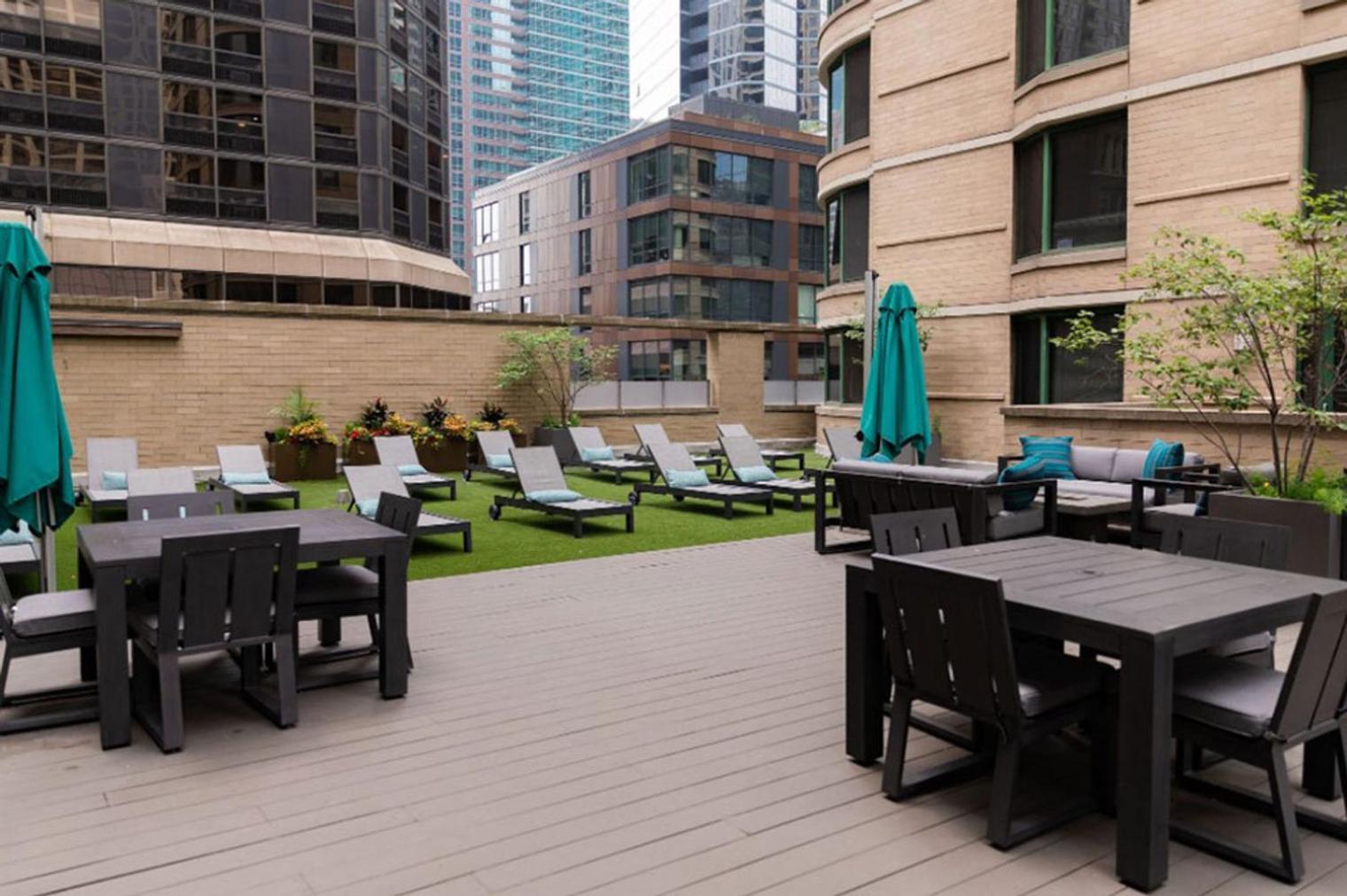 Streeterville Studio W Deck Pool Nr Beach Chi-583 Чикаго Екстер'єр фото