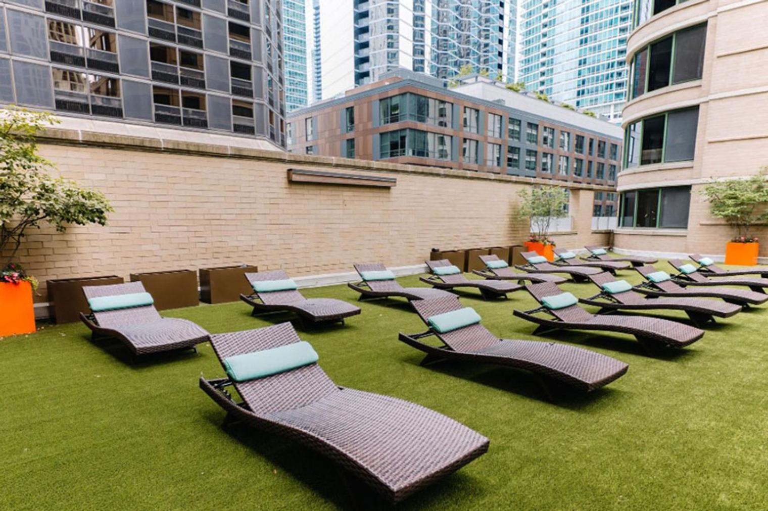 Streeterville Studio W Deck Pool Nr Beach Chi-583 Чикаго Екстер'єр фото